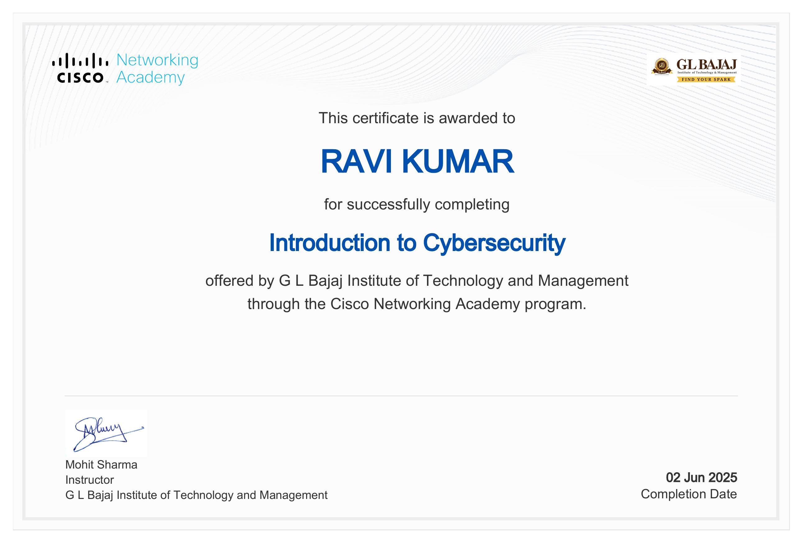 Cybersecurity Cisco
